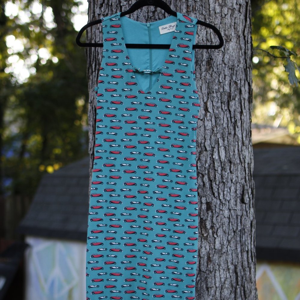 Fun, Flirty Bettie Page Pin Up Dress